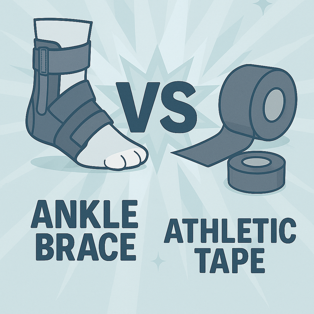 Preventing Ankle Sprains: The AAMO Ankle Brace vs Tape
